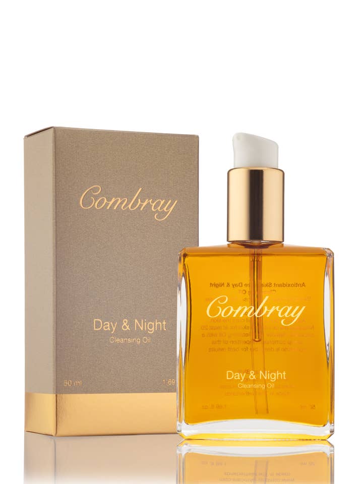 Huile nettoyante jour et nuit 50 ml pour la vente par Combray Skincare
