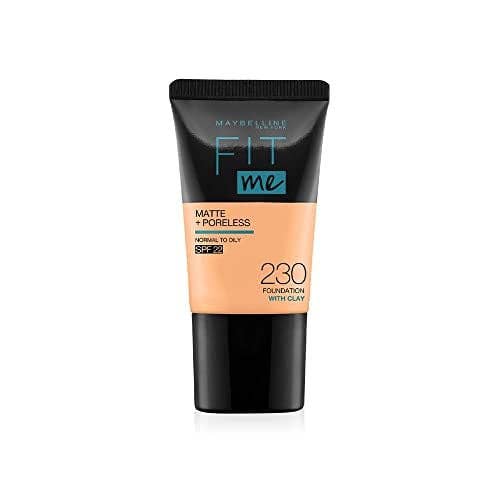 Maybelline New York Fit Me Matte+Poreless, base líquida en tubo, 230 Natural Buff, 18 ml para venta al por mayor de Super Stock Wholesale