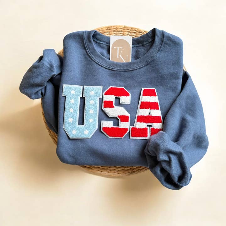 Threads And Needles, INC. - Wholesale Sweatshirt - Unisex - USA Sweatshirt, Memorial Day Apparel3