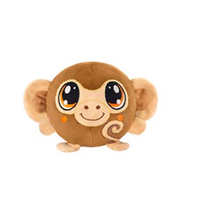 Fiesta Toys - Wholesale Stuffed/Plush Toy - Kids & Baby - MUSHY PLUSHIES - MONGO - 3.5IN H MONKEY1