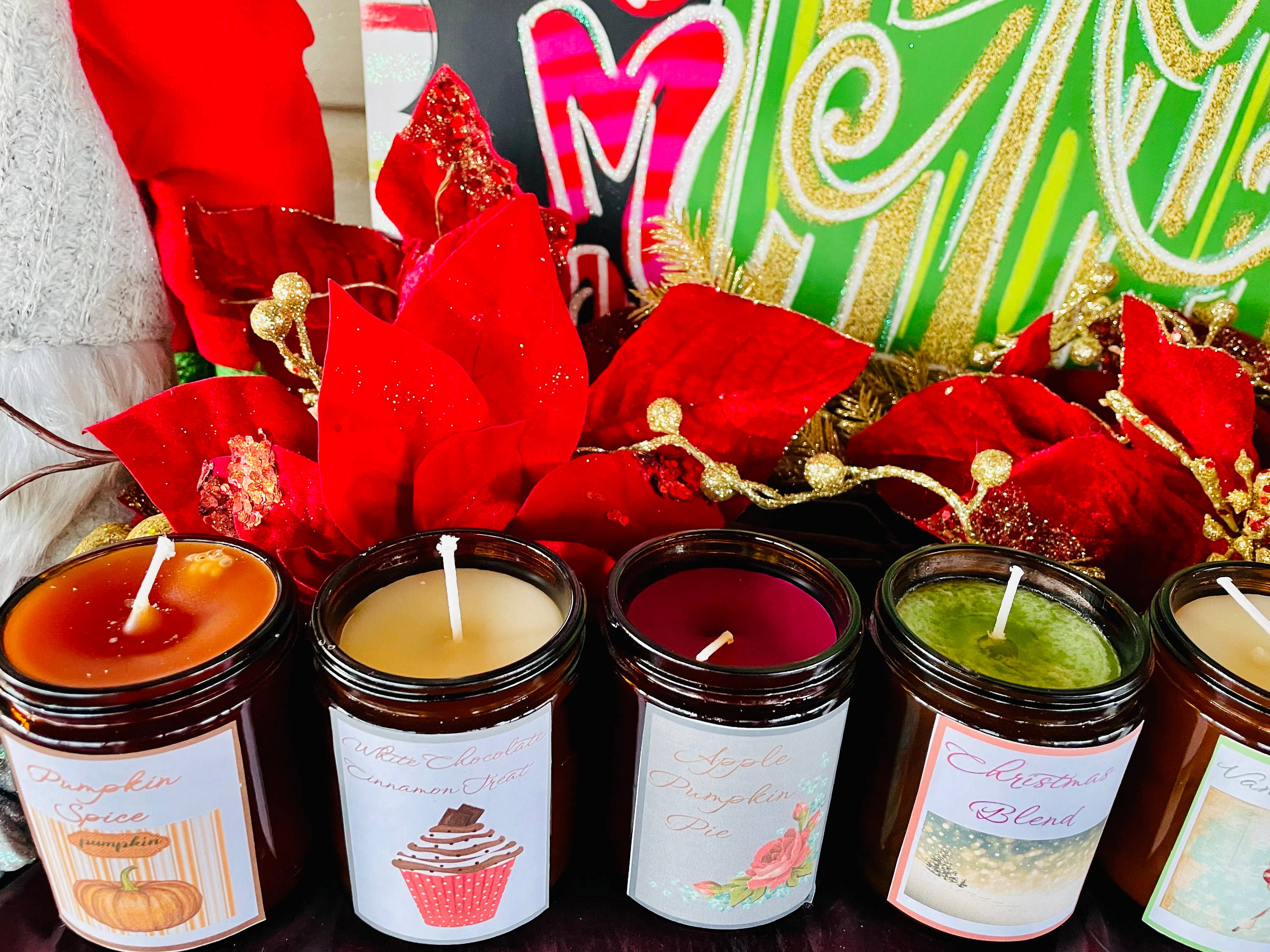 LuvinbyJessica.etsy.com - Wholesale Jar/Filled Candle - Pumpkin Spice Candle White Chocolate Cinnamon9