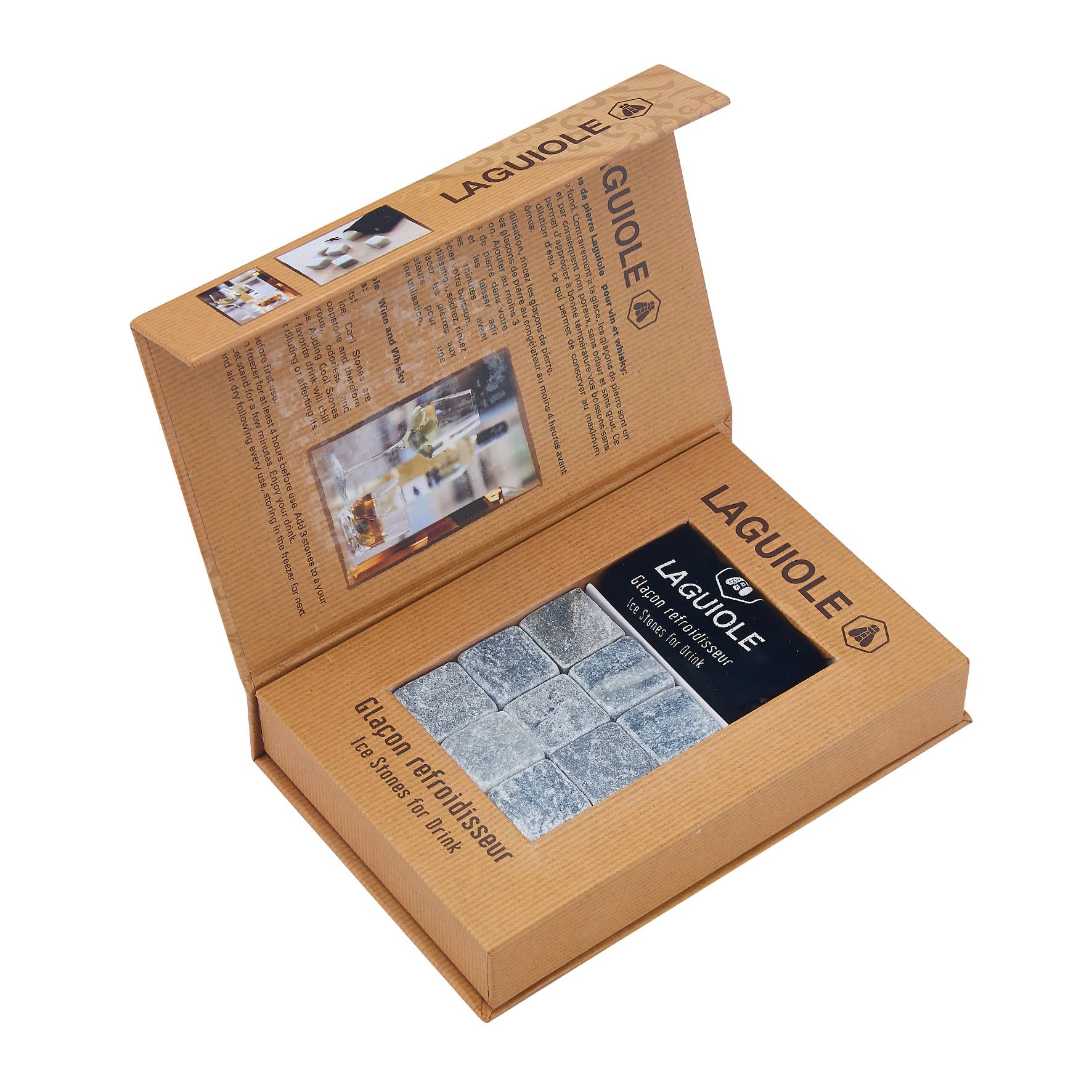 Laguiole – wholesale Ice tray/mould – Laguiole Box of 9 Ice Cubes3