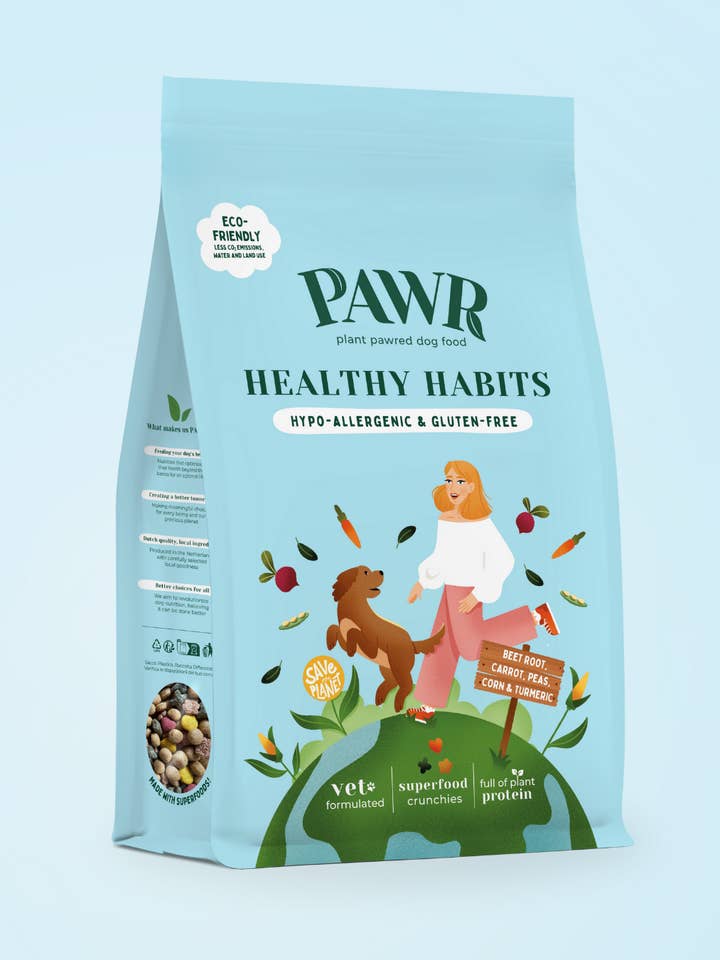 Healthy Habits | Plant-based dog food | 2.5 & 8kg for wholesale by PAWR