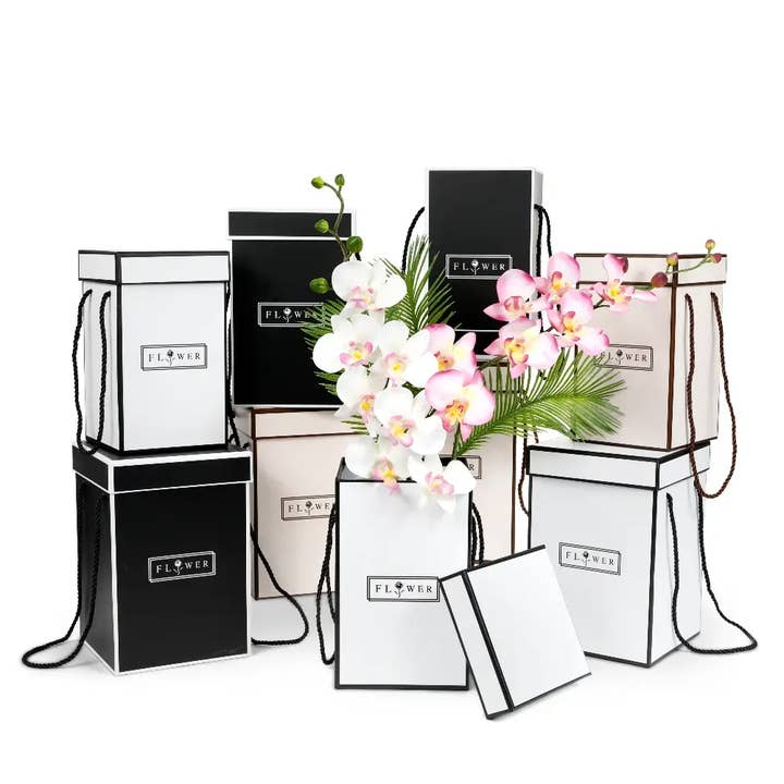 Square Flower / Gift Boxes – Set of 3 (Nested) for wholesale by UNIKPACKAGING