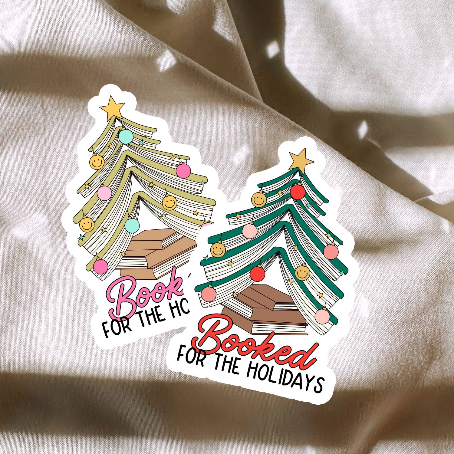 amarieacreates - Vente Autocollants pour téléphone et ordinateur portable - Autocollant « Réservé pour les fêtes »