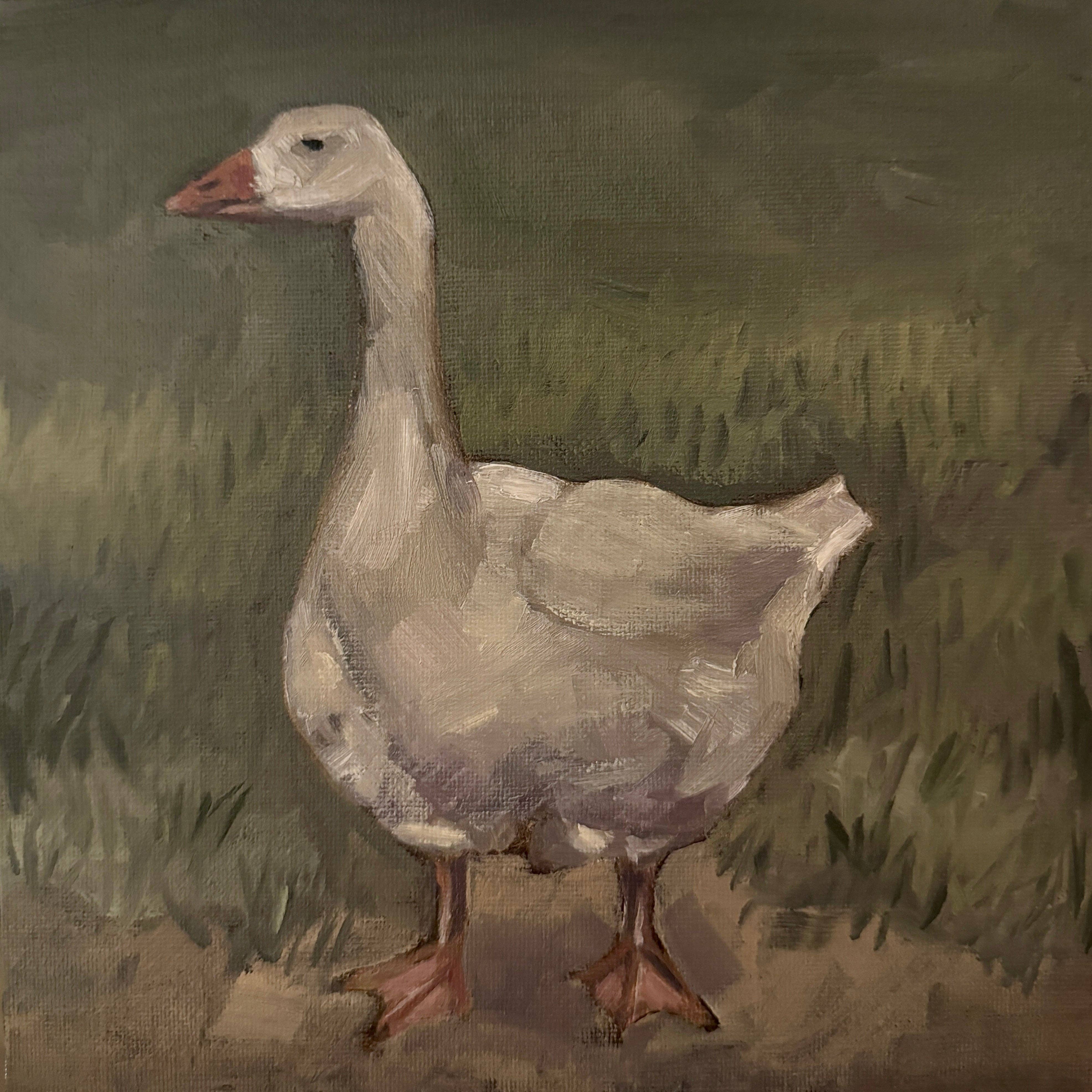 Katie Jo Art – wholesale Konsttryck – "Mr.Goose" Tryck1