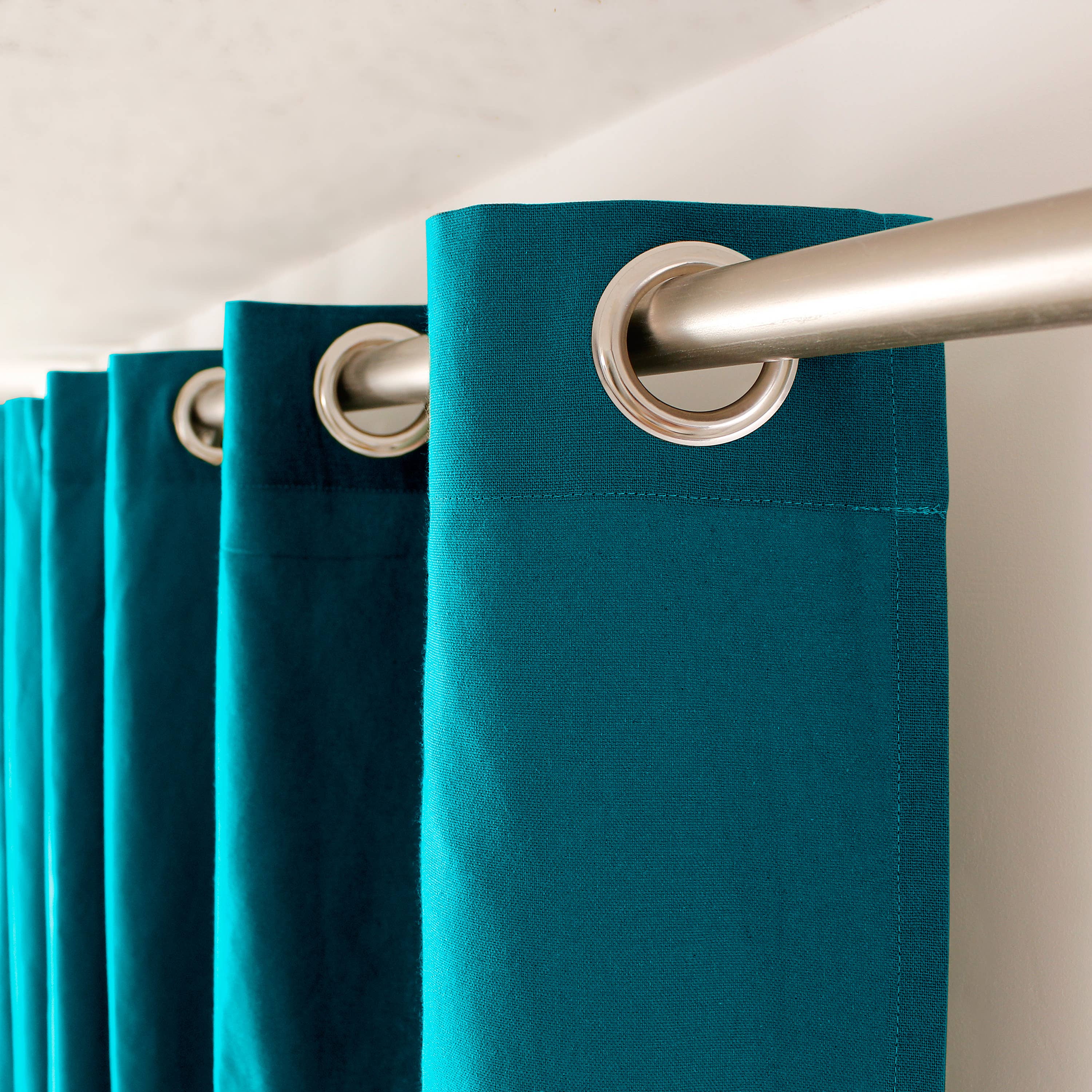 DECOSTARS - CmaDECO - Vendita all'ingrosso Tende - Tenda con occhielli 135 x 240 cm in cotone 100%, collezione PANAMA17