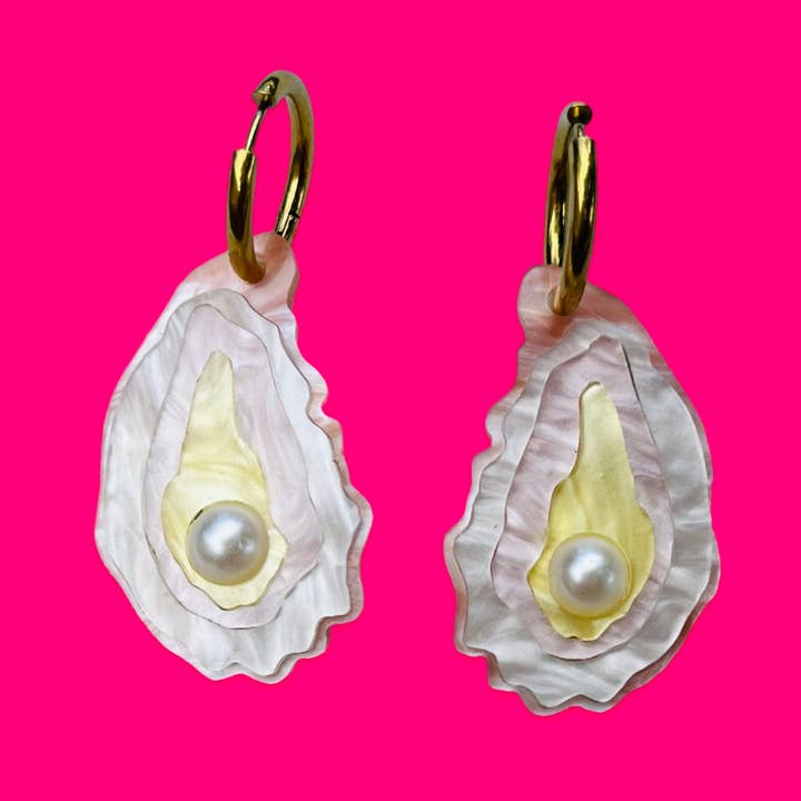 Oyster Earrings for wholesale by dconstruct