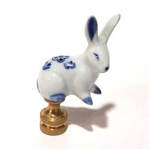 Sea Island Imports, Inc. - Wholesale Decorative Figurine - Finial, Bunny Listening