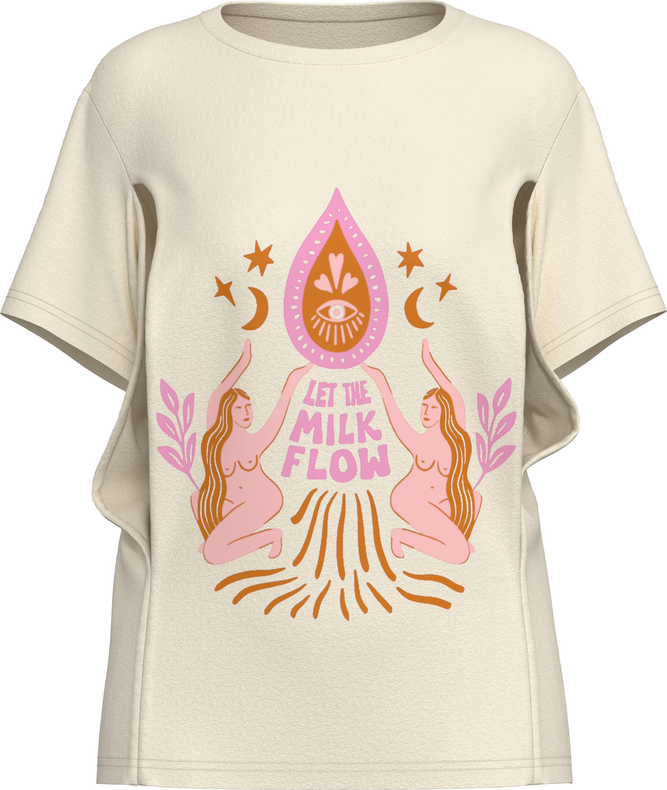 COTTON MILK - Wholesale Nursing top – Maternity - Breastfeeding T-shirt Milk Is The Answer