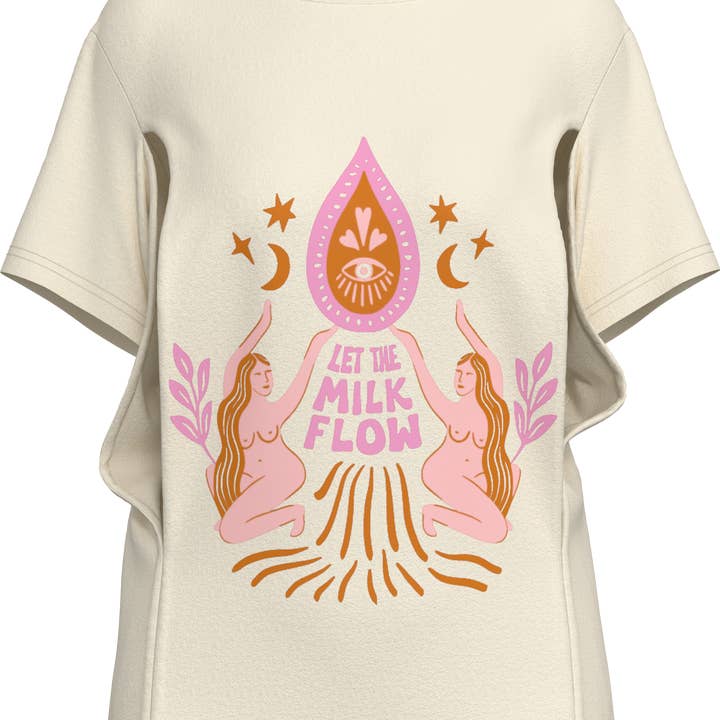 Camiseta de lactancia Let The Milk Flow y otras tendencias de Resultados para vendedores leche al por mayor. Devoluciones gratuitas y condiciones de pago a 60 días en Faire en Faire.