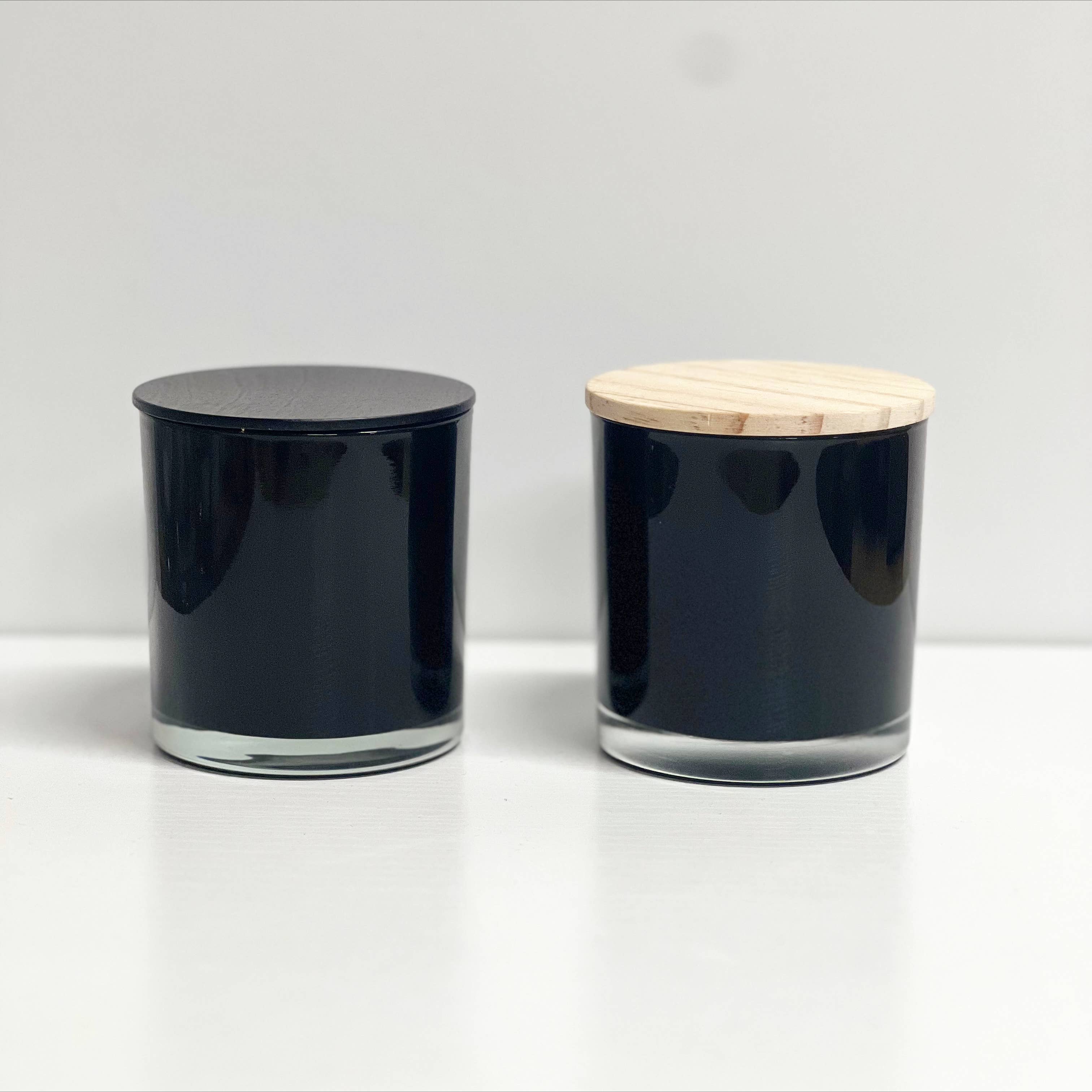 Dreamy Gallery Candle Co - Wholesale Jar/Filled Candle - 12 candles with wood lids /Soy Wax Wood Wick Private Label0