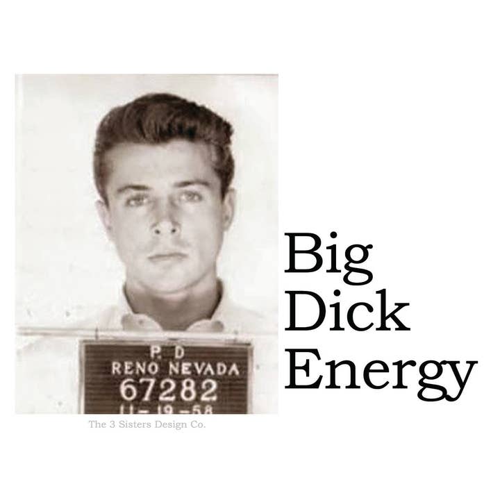 BIG HOUSE Stickers! Big Dick Energy (BDE) for wholesale by The 3 Sisters Design Co.