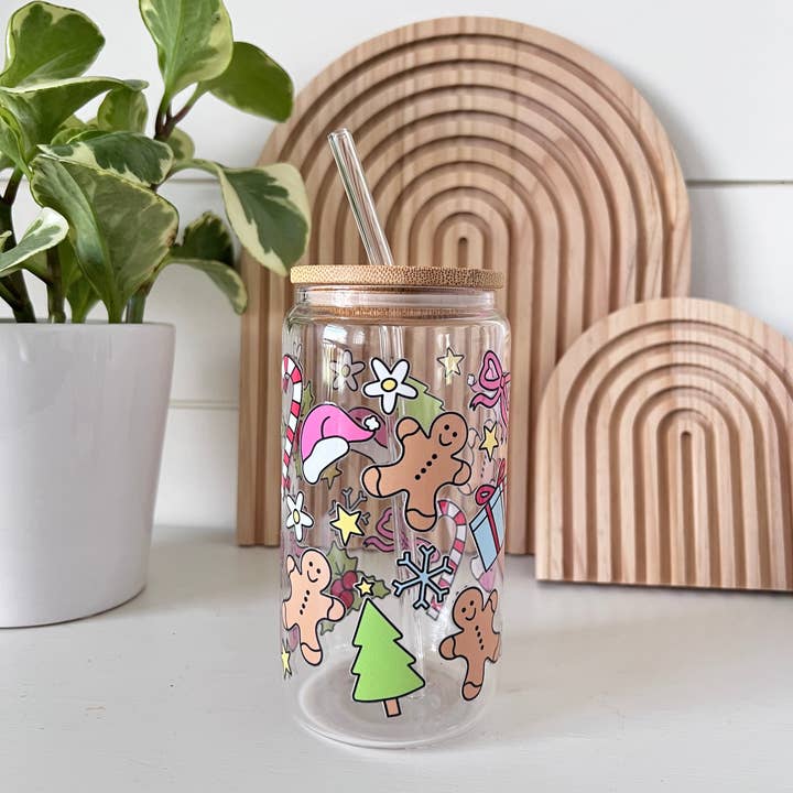 Christmas Glass Cup for wholesale by Glitter Paper Scissors