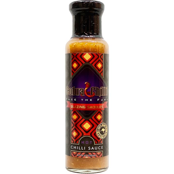 Flavour and Spice - Wholesale Hot sauce - Blazing Saddles Chilli Sauce Hot (250ml)