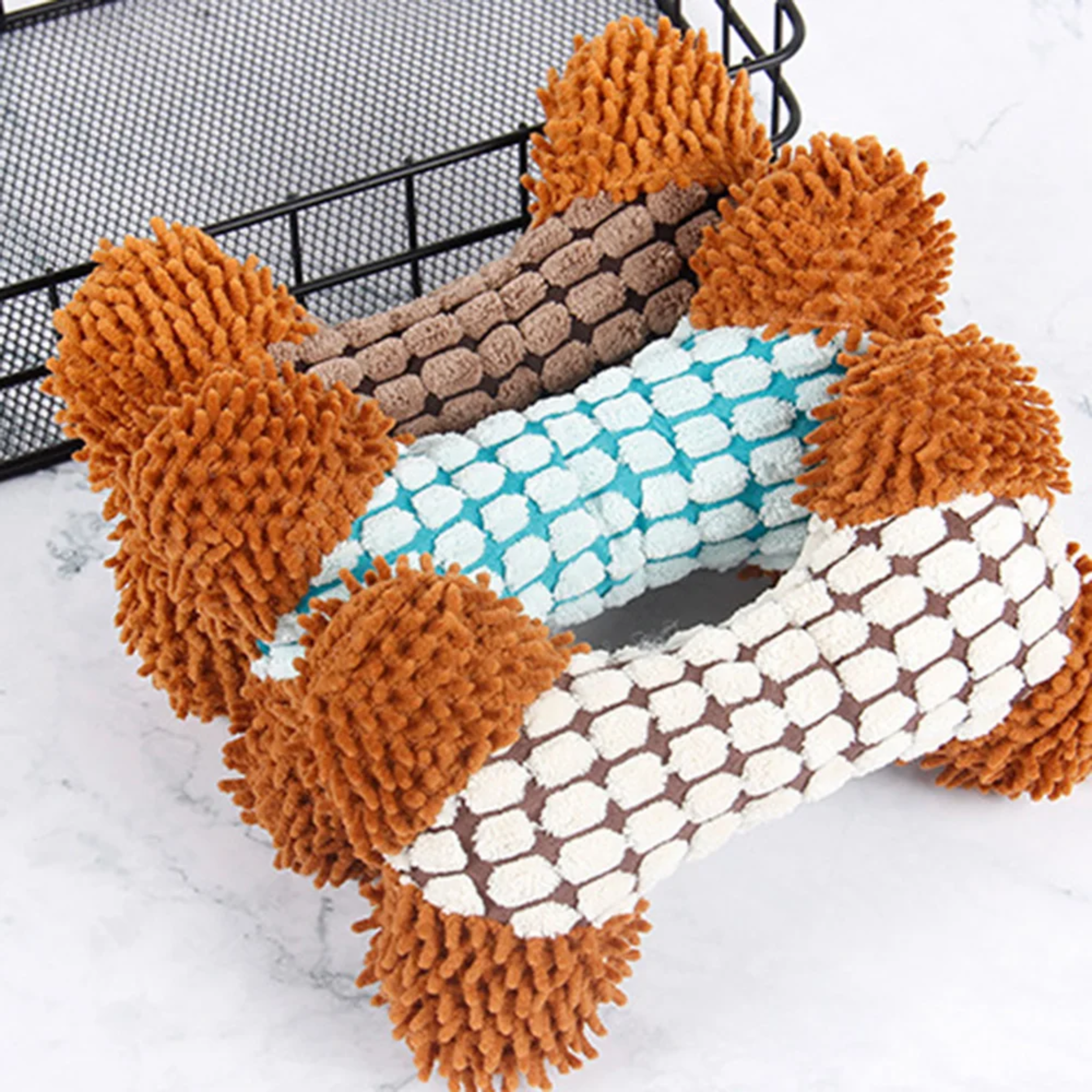 Super Santa - Wholesale Pet Squeaky Toy - Dog - Soft Squeaky Plush Dog Toy – Safe, Chewable & Fun Play0