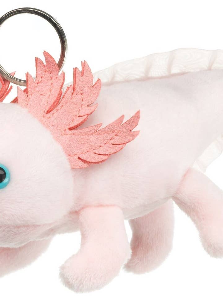 Axolotl avec porte-clés - doudouille/peluche pour la vente par Uni Toys