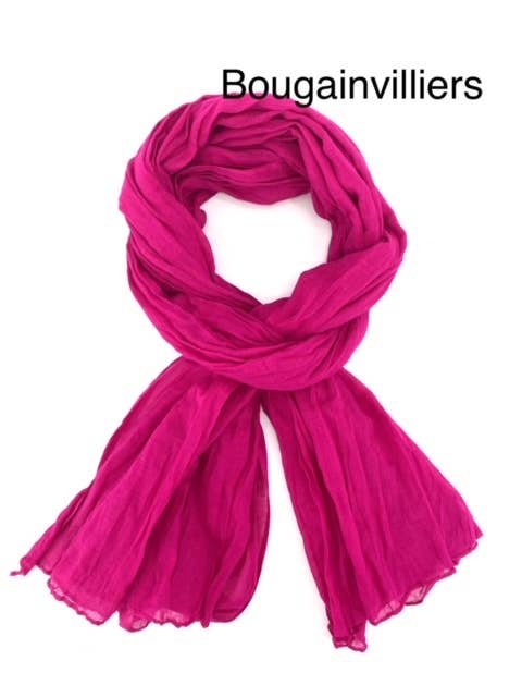 Maison Unik Accessoires - Wholesale Scarf - Unisex - Plain Cheche Scarf 100% Cotton - Unisex - 54 colors26