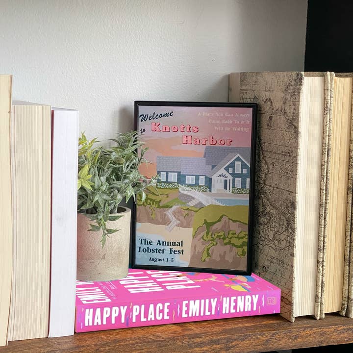 The Literary Loft - Wholesale Art Print - Knotts Harbor Art Print