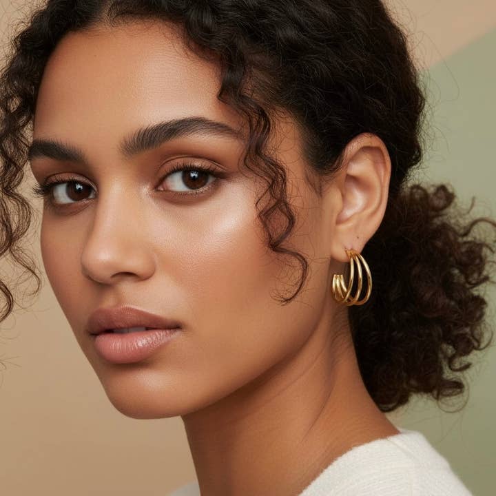 Duestelle Italia - Wholesale Hoop Earrings - TRILOGY2