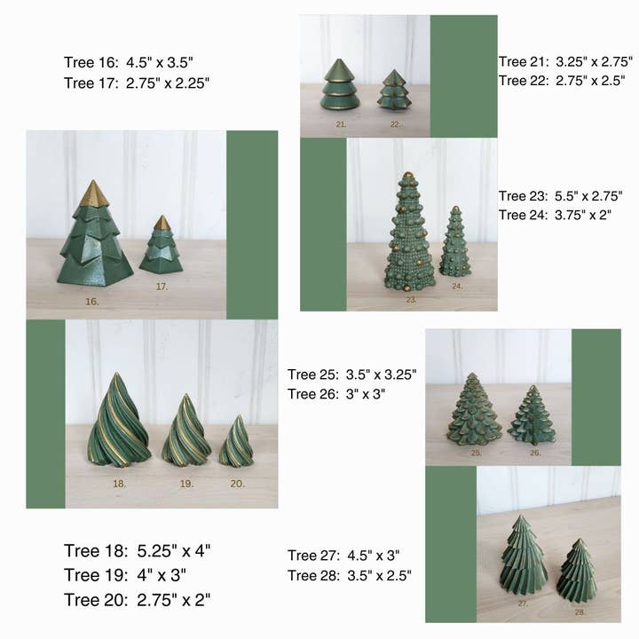 Plant 'er Here - Wholesale Christmas Decoration - Concrete Christmas Trees - Spruce - Tree's 11/12/13 Featured4