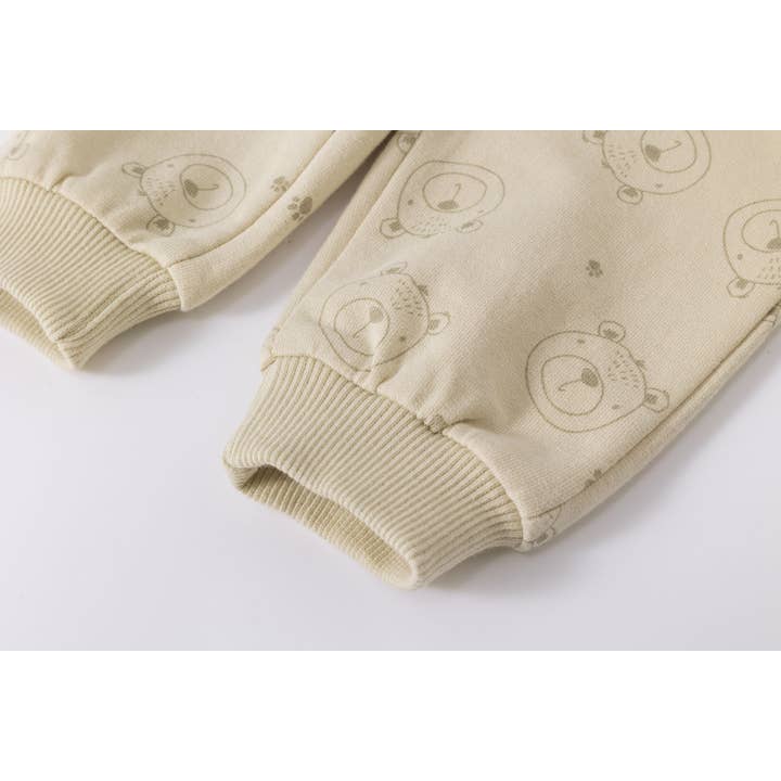 Newness Kids - Wholesale Athletic Sweatpants/Joggers - Kids - Non-fleece sweatpants with teddy bear print BBI650194