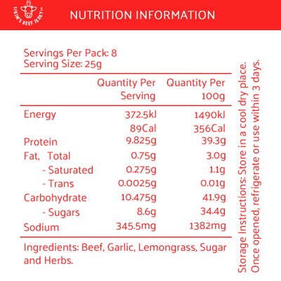 Aunty Kim's Beef Jerky - Wholesale Jerky - Vietnamese Spicy Beef Jerky5