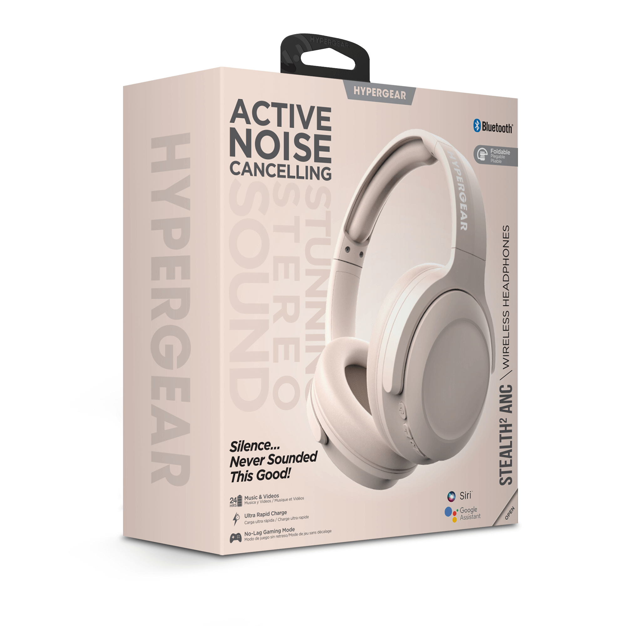 JupiterGear Home - Wholesale Headphones - HyperGear Stealth2 ANC Wireless Headphones12