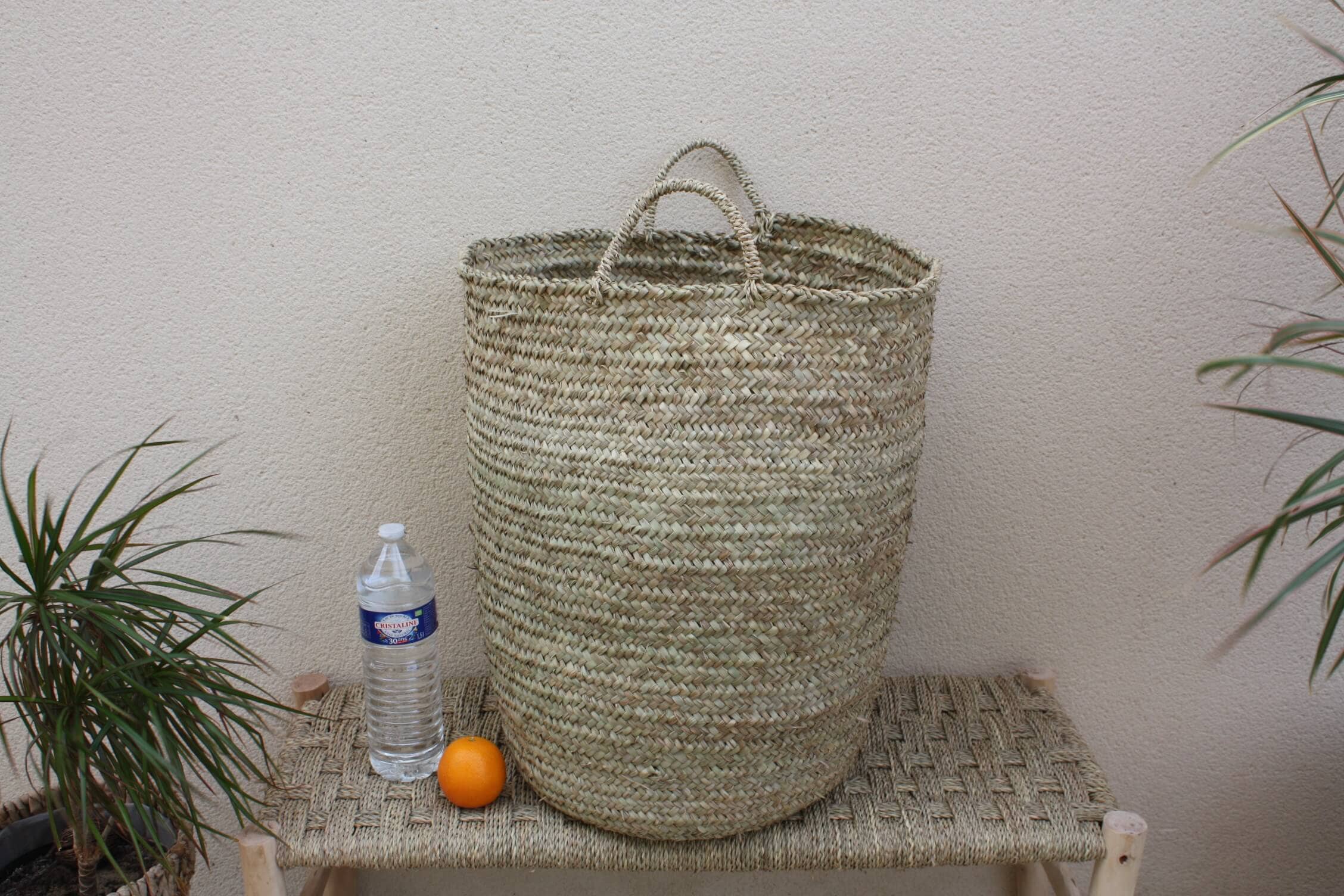 Boutique Huléti - Wholesale Basket - Storage basket - 100% NATURAL - Laundry basket Bac Chest - 4 SIZES to choose from - wicker rattan straw5