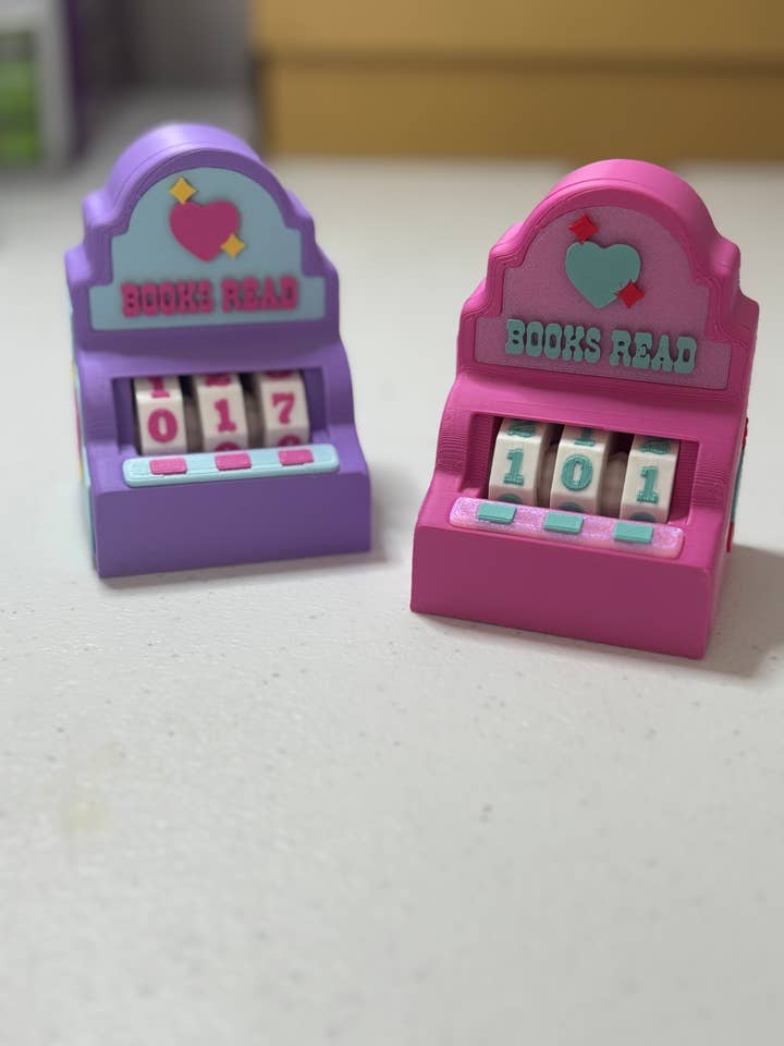 Slot Machine Themed Book Counter for wholesale by Stella Cake Creations