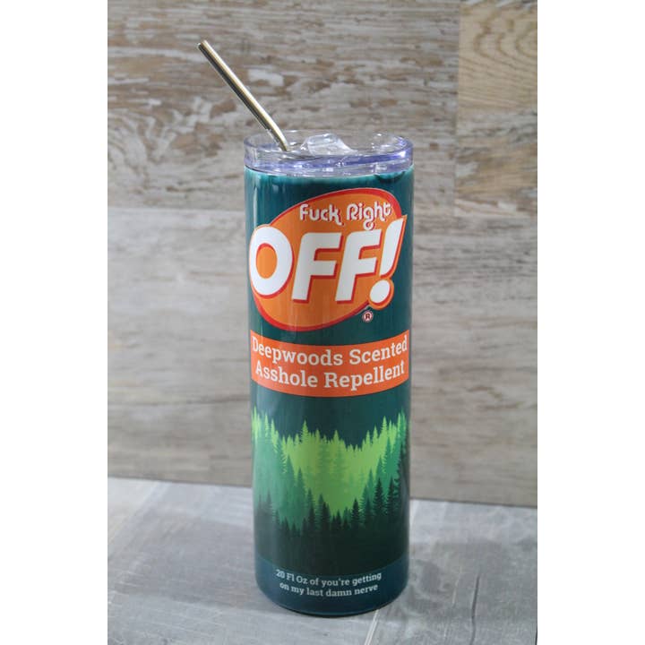 F*ck Direito Desligado//Tubo Isolado 20oz por atacado de Raven Design