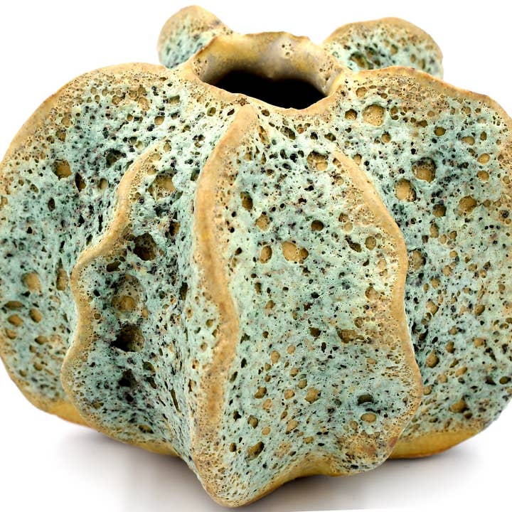 Art Floral Trading LLC - Venta al por mayor Pufs/esponjas de baño - SRI119G Esponja de Baño de Lufa Pequeña Verde Musgo0