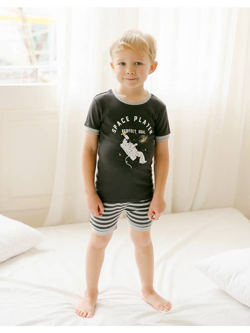 Vaenait Baby - Wholesale Sleepwear Set - Kids - Universe Short Sleeve Pajama Set