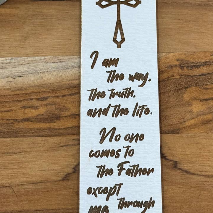 Tara’s Craft Room – wholesale Bookmark – Wood engraved Bible Verse Bookmarks