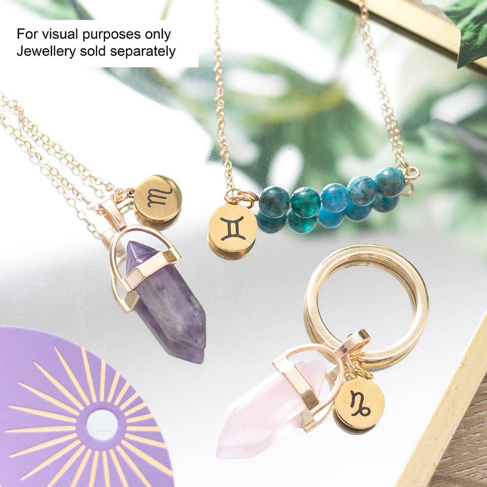 Something Different Wholesale – wholesale Individual charm/pendant – Libra Gold Tone Zodiac Sign Charm6