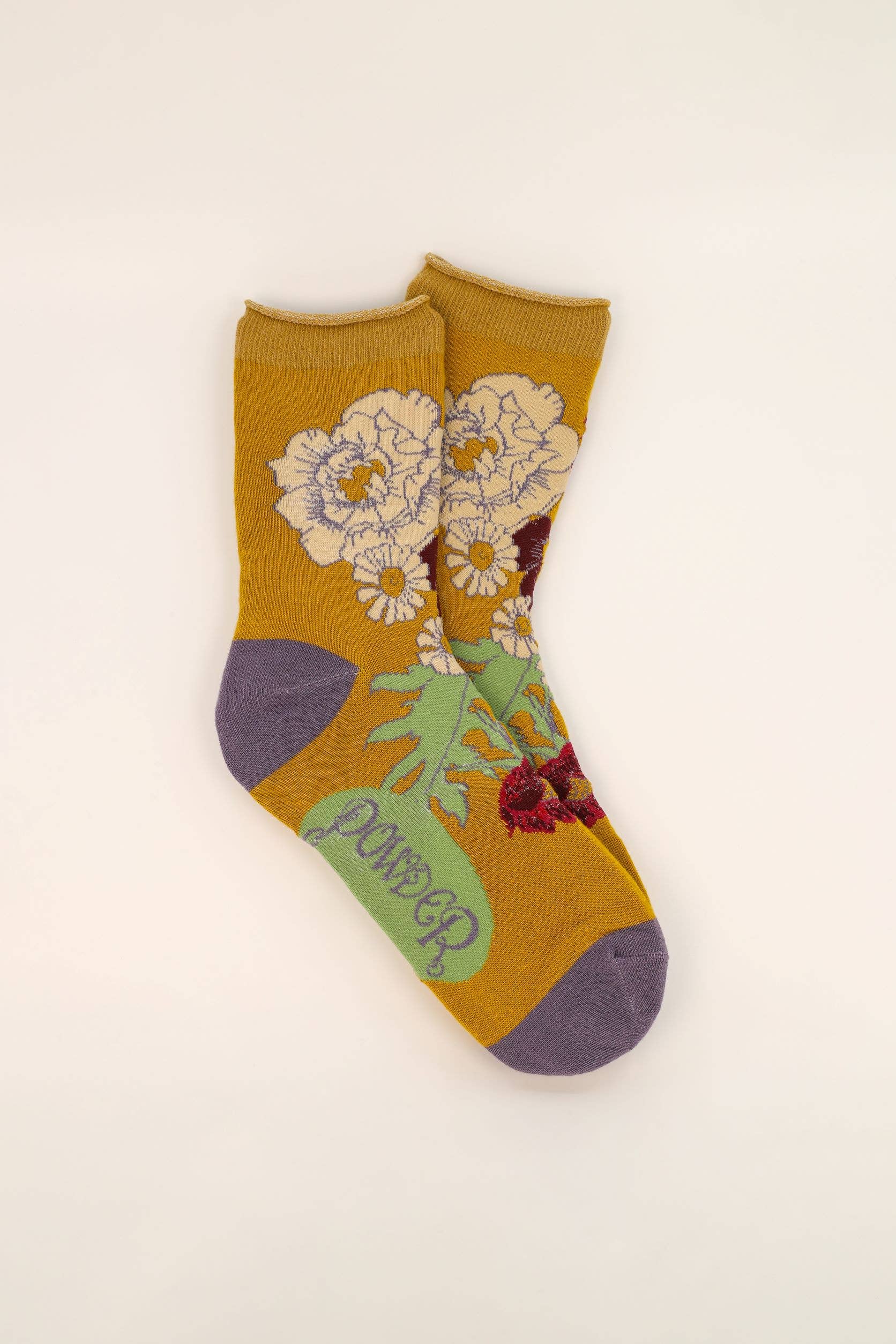 Socks Glitter Drake Lavender di Becksöndergaard Donna Abbigliamento da Calze e collant da Calzini e calzettoni 