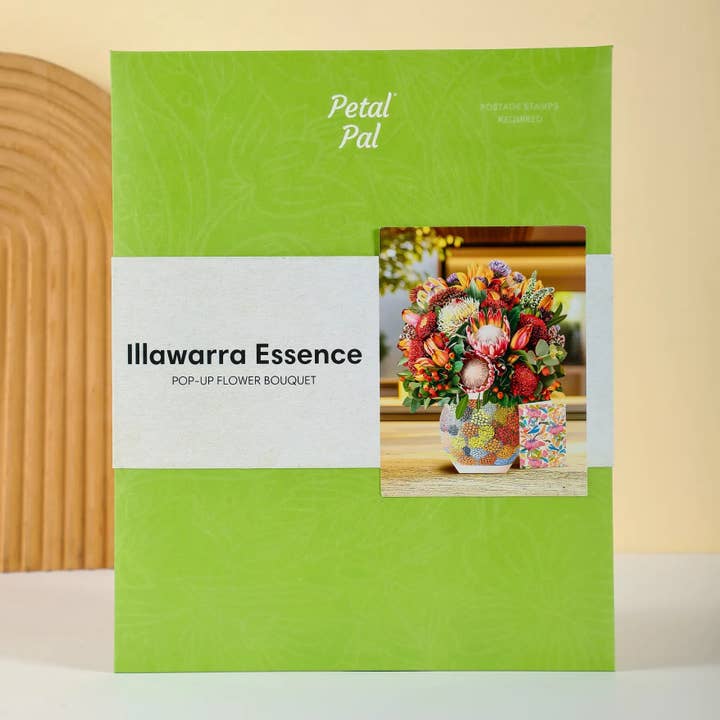 PetalPal - Wholesale Everyday Greeting Card - Illawarra Essence Pop-Up Bouquet