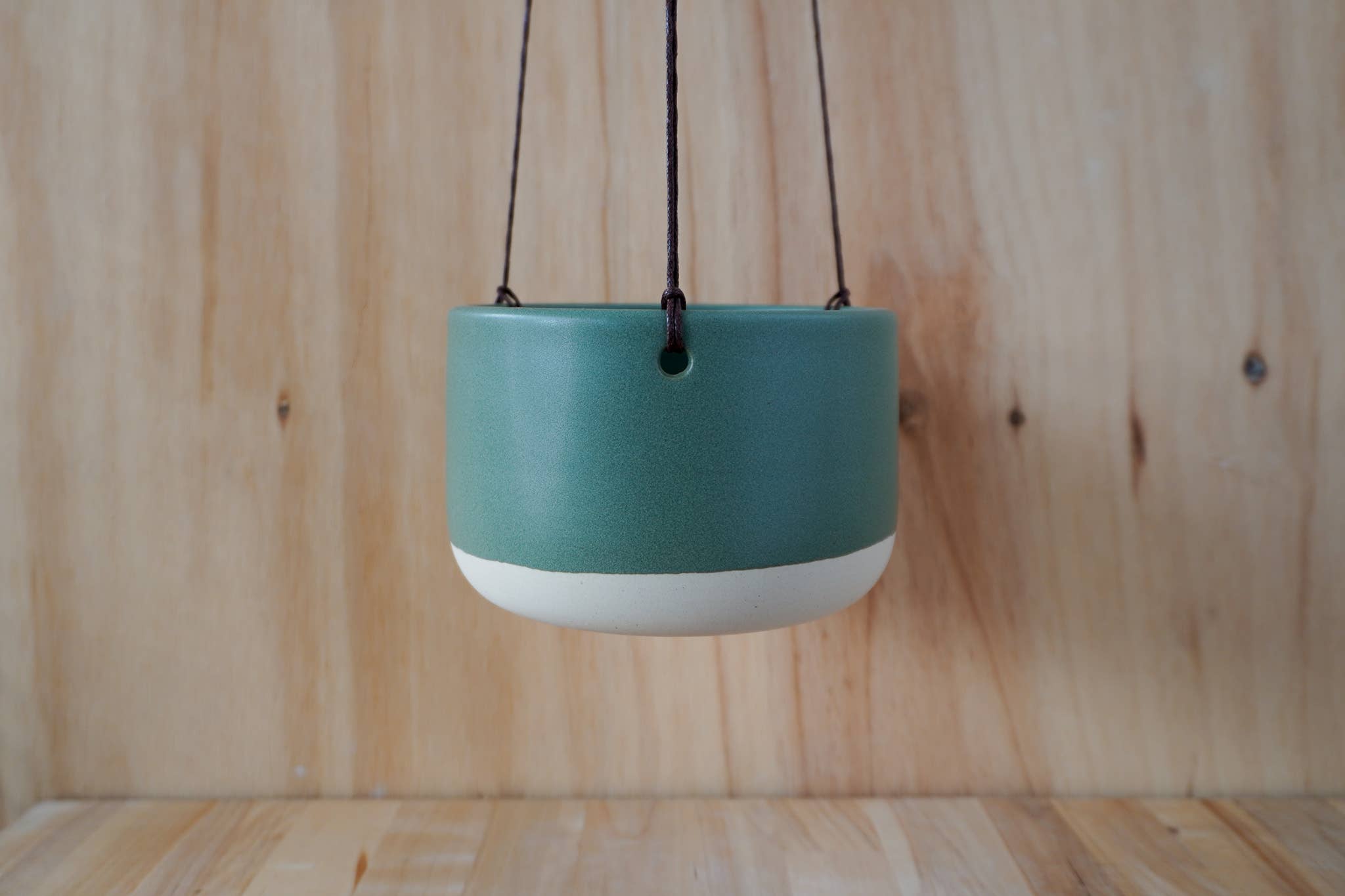 Shelby Page Ceramics - Wholesale Hanging Planter - Hanging Planter - Core Glazes4