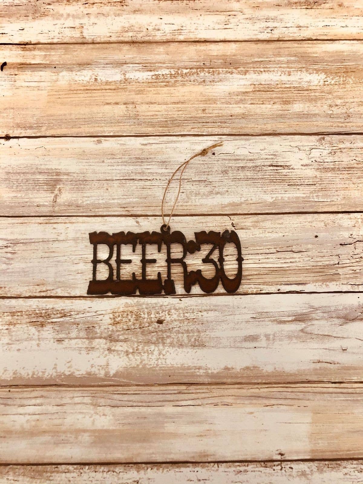 Universal Ironworks USA – wholesale Ornament – Beer:30 Ornament0