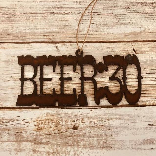 Universal Ironworks USA - Wholesale Ornament - Beer:30 Ornament0