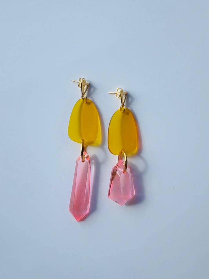 Crystal Chandelier Earrings for wholesale by Soderena Designs