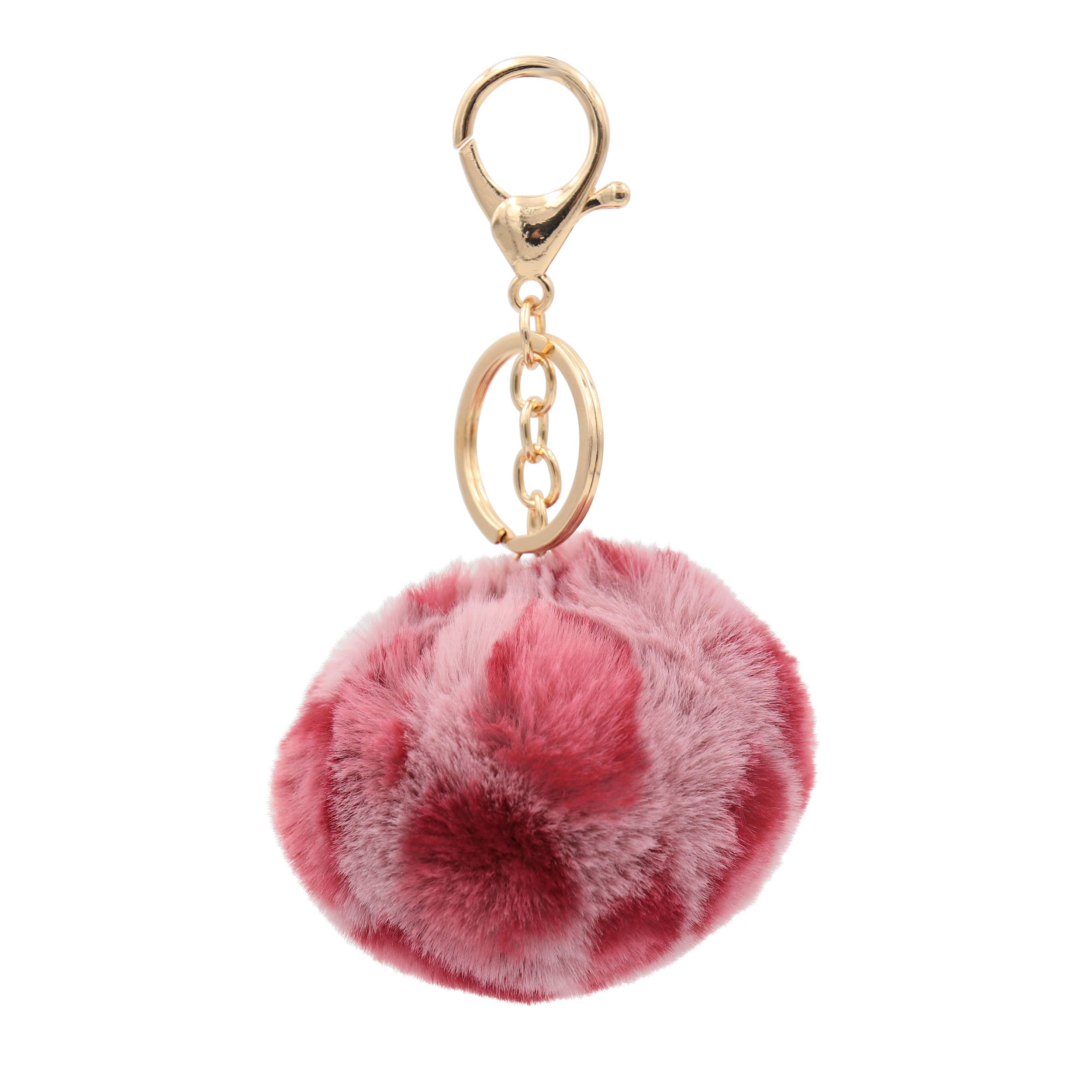Real Sic – wholesale Keychain – Unisex – Cute Colorful Pom Pom Key chain - Fuzzy Keychains0