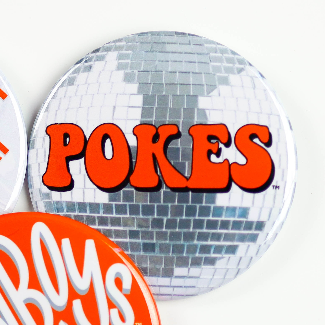 Tailgated Co. - Wholesale Lapel Pin/Button - Oklahoma State University Game Day Buttons | Pinback Pins2