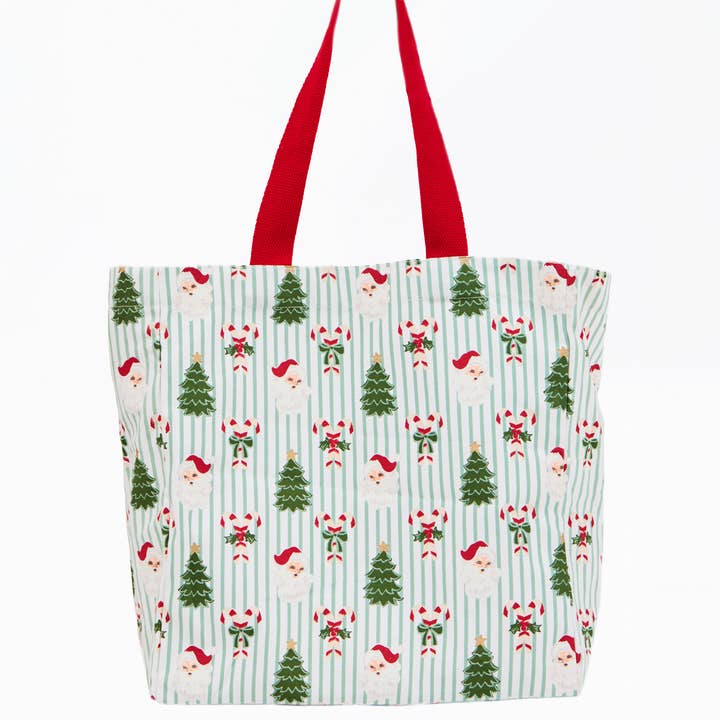 Mary Square - Wholesale Draagtas - Dames - Signature Carryall Pepermunt Dennenboom0