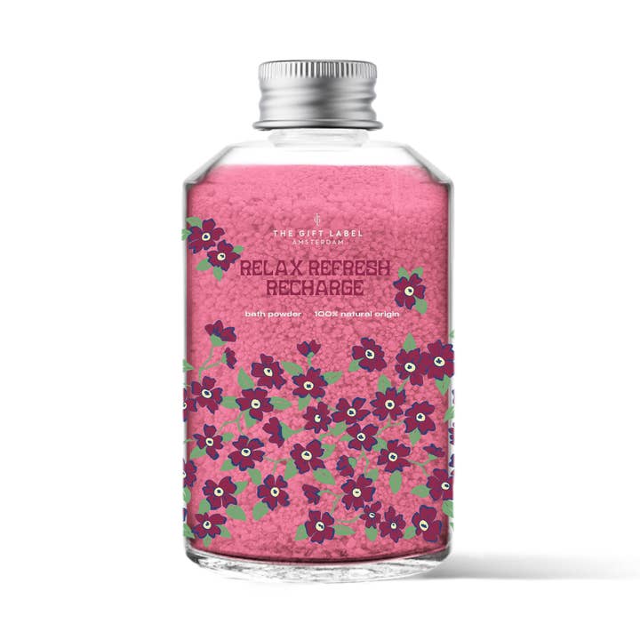 Poudre de Bain 200g - Détente Rafraîchissement Recharge - Naturals FW25 pour la vente par The Gift Label