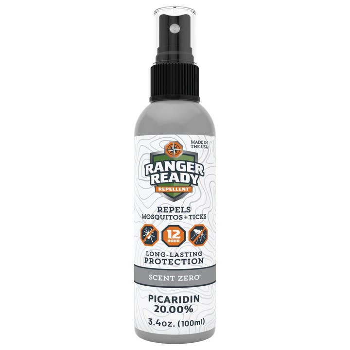 Ranger Ready Insect Repellents - Wholesale Insect Repellent - 3.4oz Picaridin Bug Spray - Scent Zero, 24pk Case1