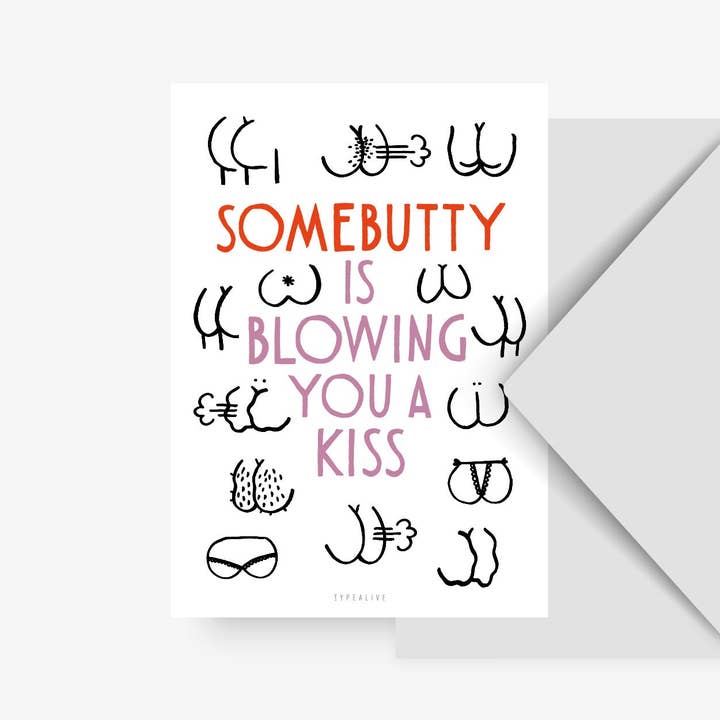 Postcard/Somebutty for wholesale by typealive
