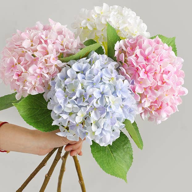 ACNITE Artist Boutique - Wholesale Artificial Flowers - Artificial hydrangea blossom silk hydrangea purple hydrangea
