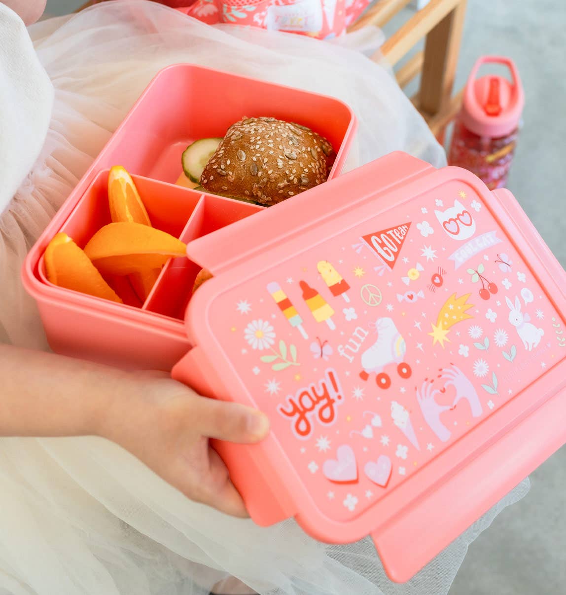 A Little Lovely Company - Wholesale Lunch Bag/Box - Kids - Bento lunch box: Fun6