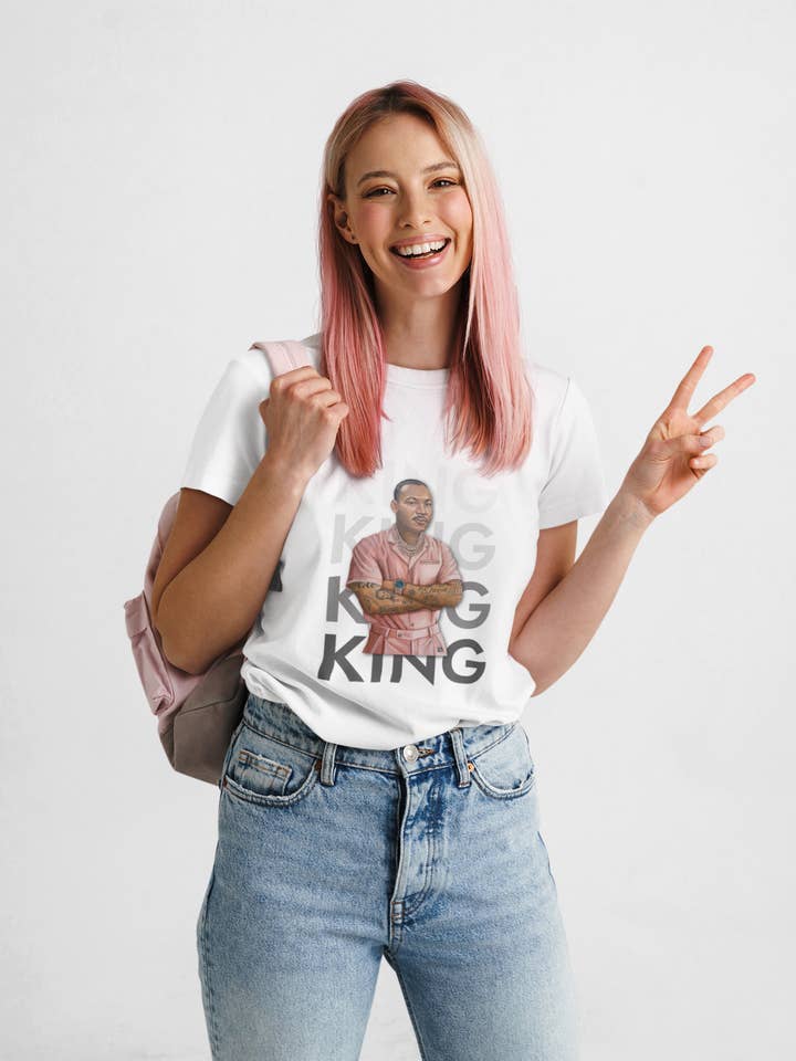 LX Artworks - Wholesale T-Shirt (Graphic) - Unisex - Limited Edition "KING" Back 2 School T-Shirt3